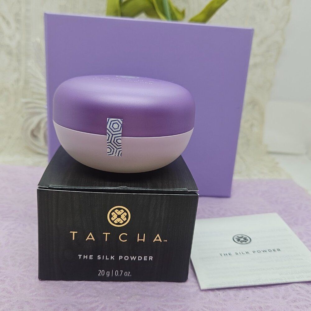 TATCHA The Silk Protective Setting Powder - 0.7 oz 20g NIB